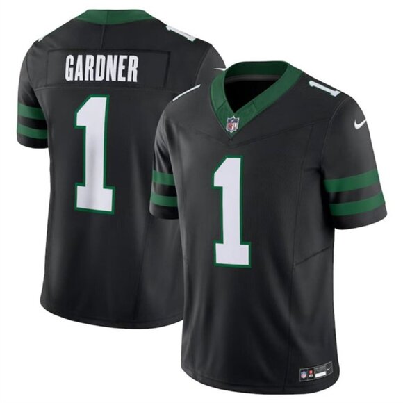 Mens Youths Kids Womens 1 Sauce Gardner BlackVapor Stitched Jersey